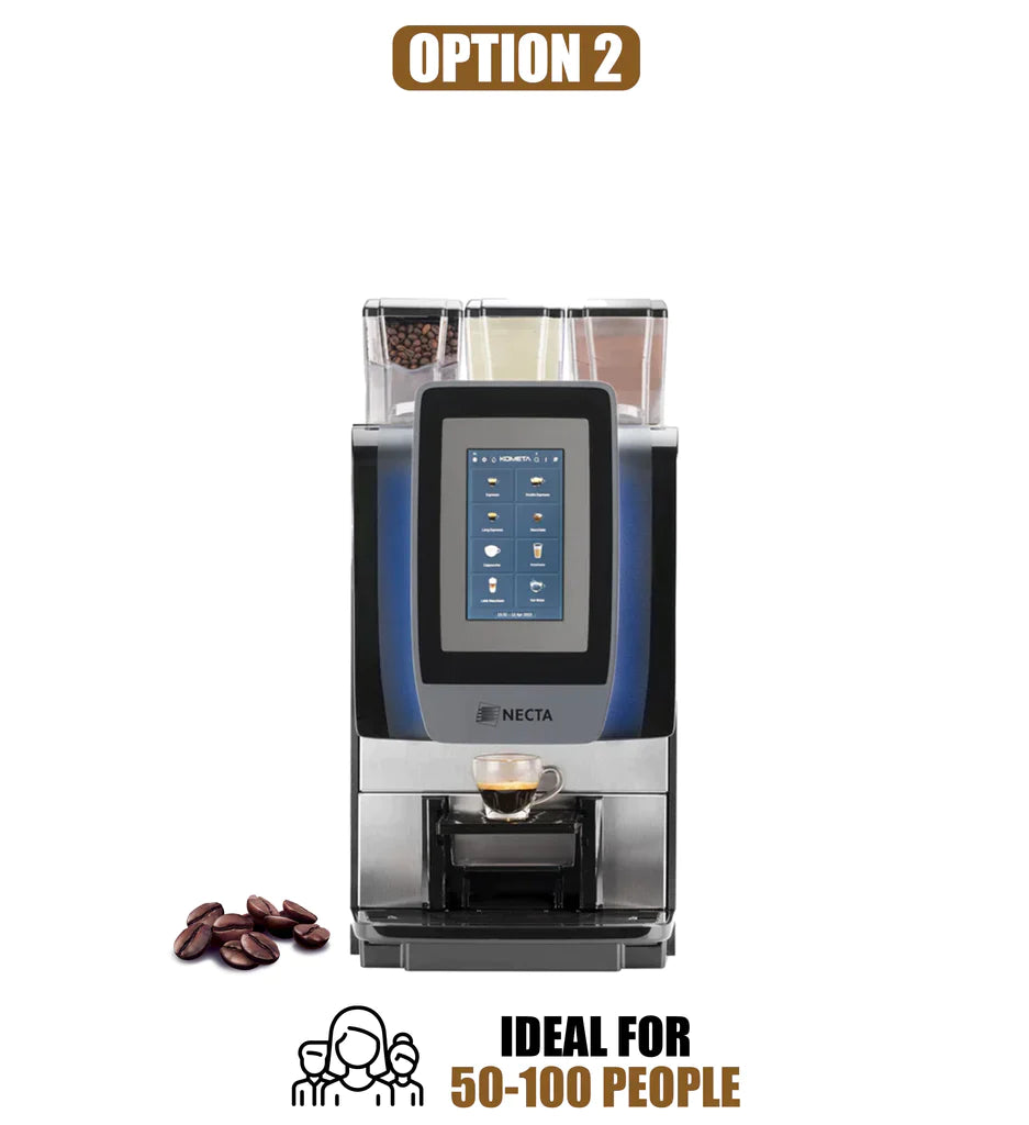 NECTA Kometa + 2 Solubles - ES + 2 IN (Beans) - Premium Coffee Machines from Liwa Coffee Roaster - Just Dhs. 23000! Shop now at Liwa Coffee Roastery