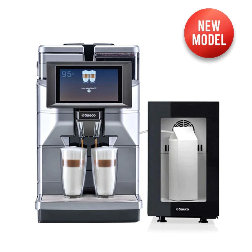 Saeco Magic M2, Automatic Espresso Machine with FR7L Fridge - Premium Coffee Machines from Liwa Coffee Roaster - Just Dhs. 13900! Shop now at Liwa Coffee Roastery