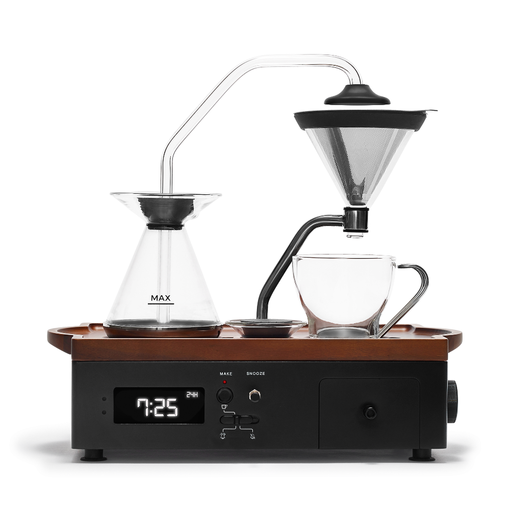 Coffee machine alarm clock hotsell