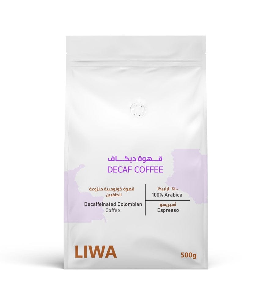 Decaf Coffee - Premium Specialty Coffee from Liwa Coffee Roastery - Just Dhs. 38! Shop now at Liwa Coffee Roastery