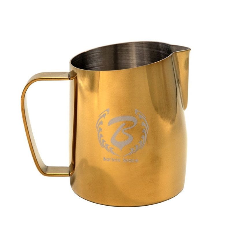 Barista Space Pitcher 1.0 450ml Gold - Premium Coffee Tools from BARISTA SPACE - Just Dhs. 135! Shop now at Liwa Coffee Roastery
