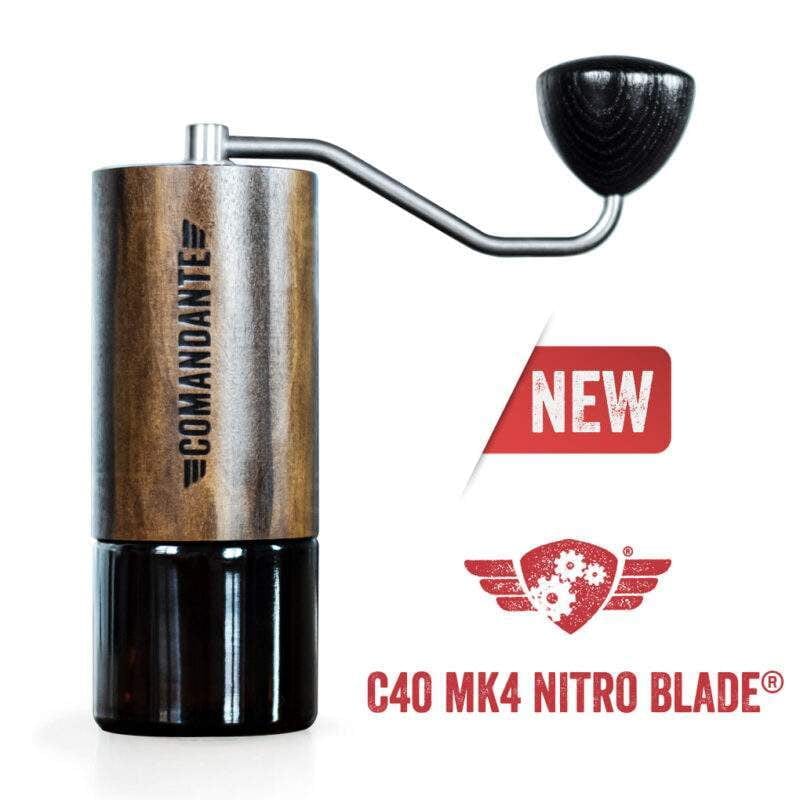 Comandante C40 Mk4 NITRO BLADE (ONLY BLACK AVAILABLE) - Premium Coffee Tools from COMANDANTE - Just Dhs. 1103! Shop now at Liwa Coffee Roastery