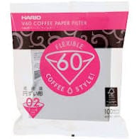 Hario Paper Filters Bleached - Premium Coffee Tools from HARIO - Just Dhs. 25! Shop now at Liwa Coffee Roastery