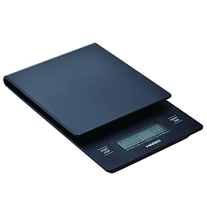 Hario Drip Scale Black New Model - Premium Coffee Tools from HARIO - Just Dhs. 230! Shop now at Liwa Coffee Roastery
