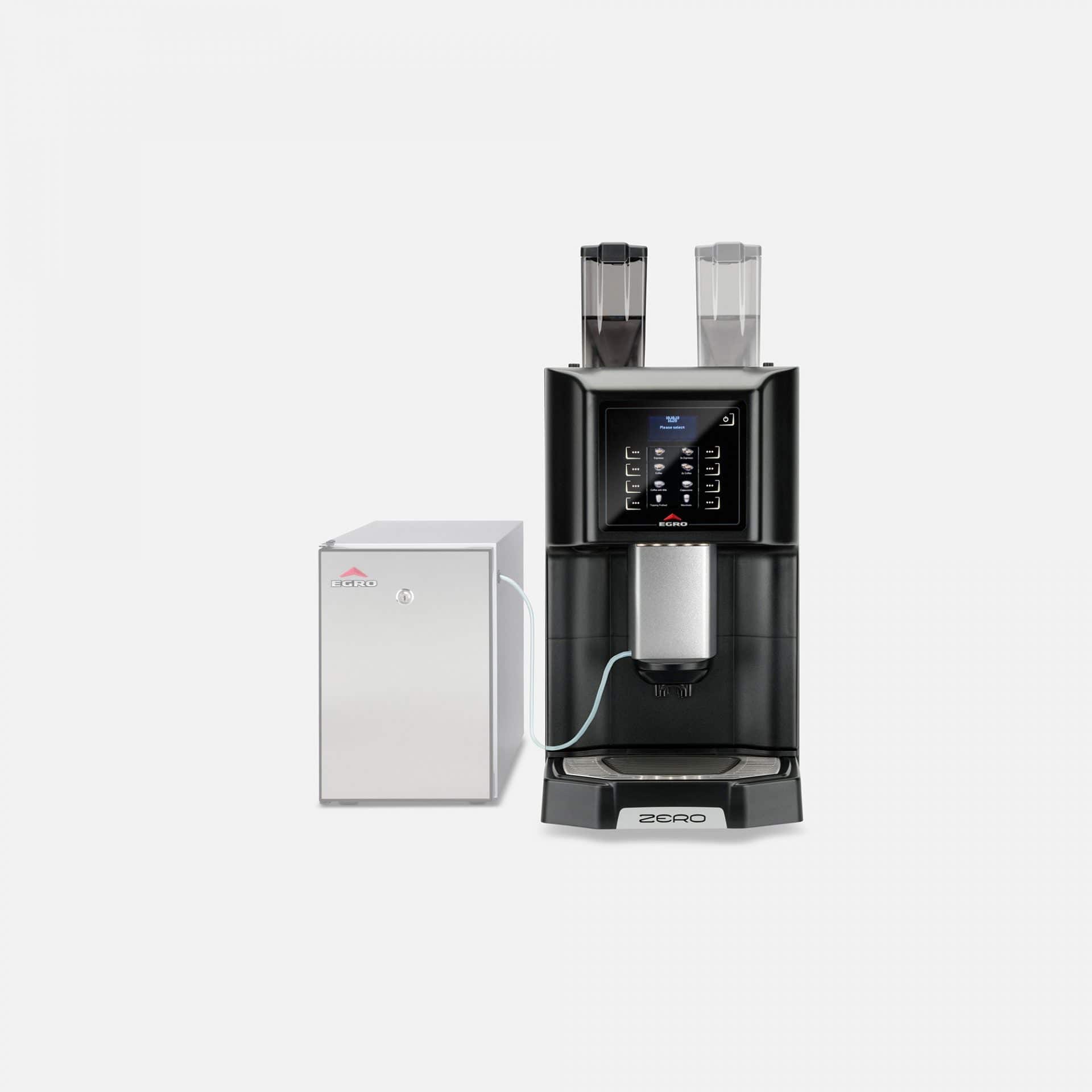 EGRO ZERO QUICK MILK BLACK Includes: Quick Milk Fridge + Chocolate Hopper and Hot Water Bypass. - Premium  from RANCILIO - Just Dhs. 37485! Shop now at Liwa Coffee Roastery