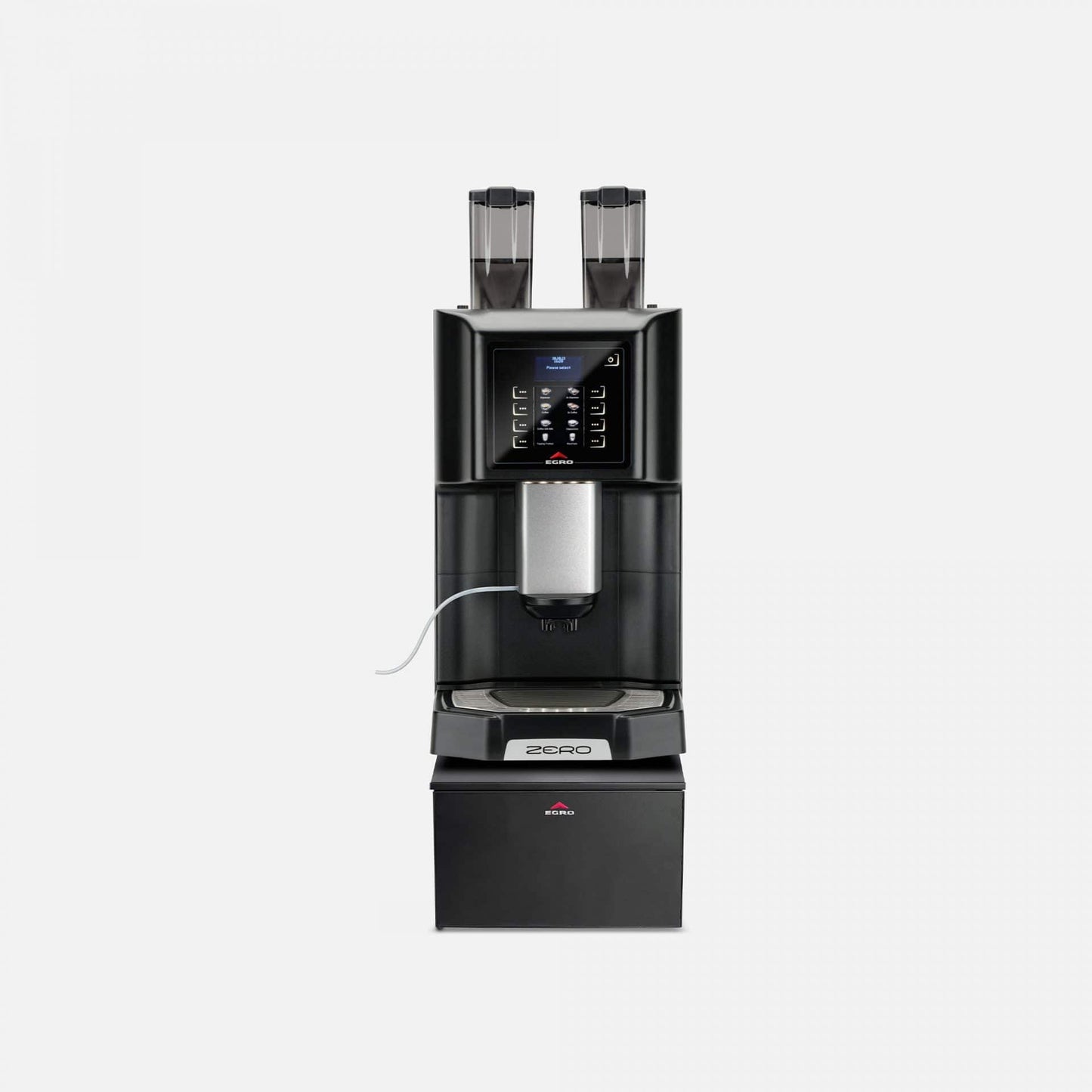 EGRO ZERO QUICK MILK BLACK Includes: Quick Milk Fridge + Chocolate Hopper and Hot Water Bypass. - Premium  from RANCILIO - Just Dhs. 37485! Shop now at Liwa Coffee Roastery